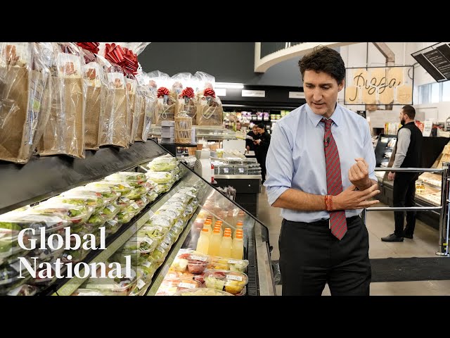 ⁣Global National: Nov. 21, 2024 | Trudeau attempts to shore up support with "GST holiday”