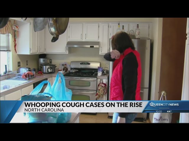 ⁣Wave of whooping cough cases coming to North Carolina