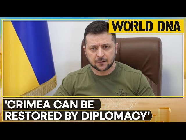 ⁣Russia-Ukraine War: Ukrainian President Says, 'We Can't Lose Lives  To Retake Crimea'