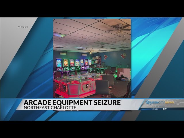 ⁣Search of Charlotte arcade leads to 17 charges against manager: CMPD