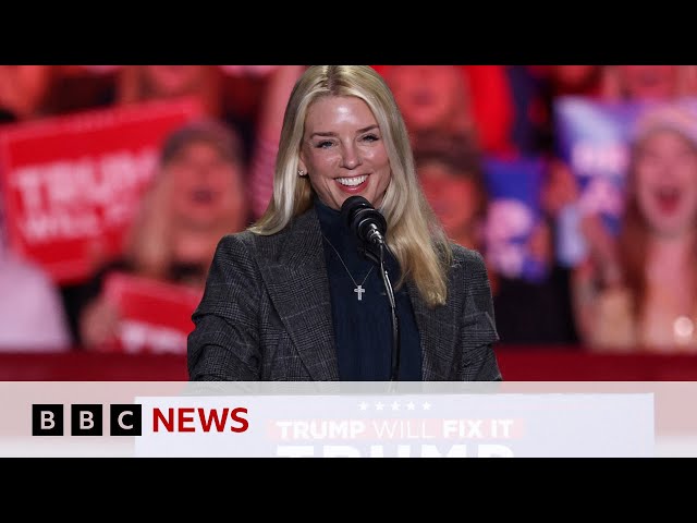 ⁣Trump nominates Pam Bondi for attorney general after Matt Gaetz withdraws | BBC News