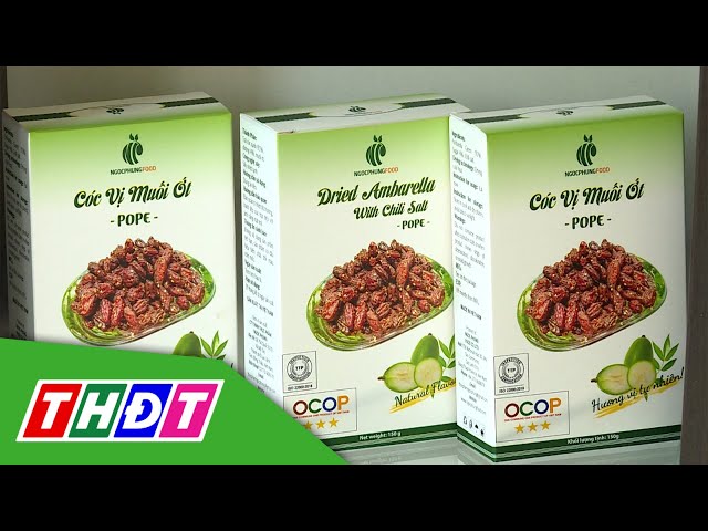 ⁣Sản phẩm sấy dẻo Công ty TNHH thực phẩm Ngọc Phụng (TP. Cao Lãnh) | Trải nghiệm sản phẩm OCOP | THDT