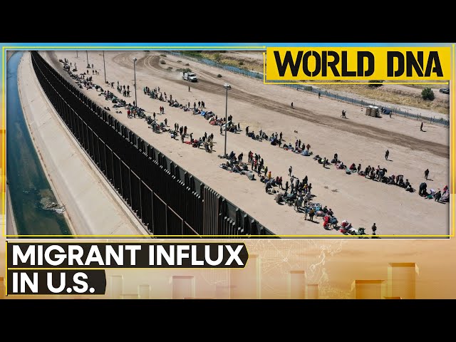 ⁣US Migrant Crisis: Migrants' Desperate March Before Trump's Return | World DNA | World New