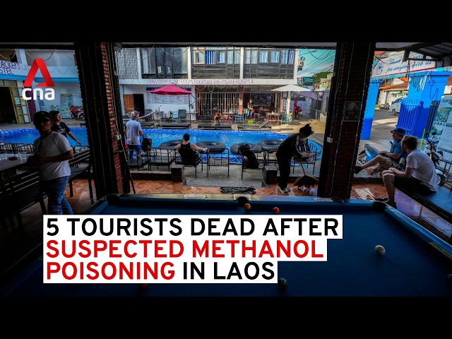 ⁣Laos methanol poisoning: 5 tourists dead from tainted alcohol