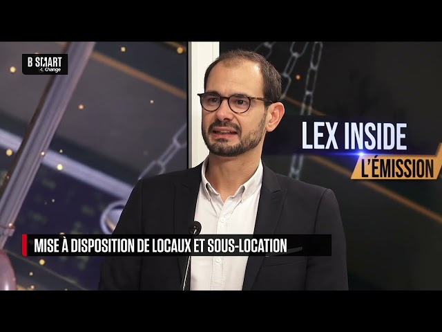 ⁣LEX INSIDE - La mise à disposition de locaux n'est pas une sous-location