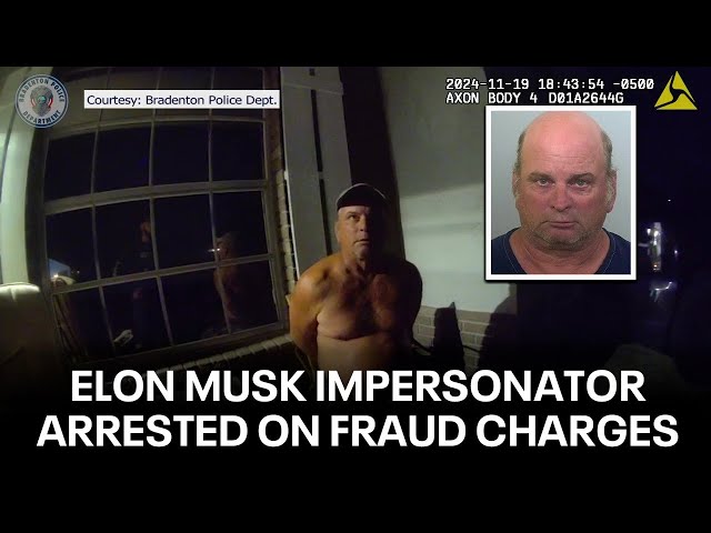 ⁣Florida man impersonating Elon Musk arrested for stealing $600K from woman