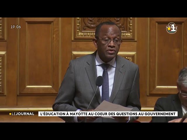 ⁣L'éducation à Mayotte au cœur des questions au gouvernement