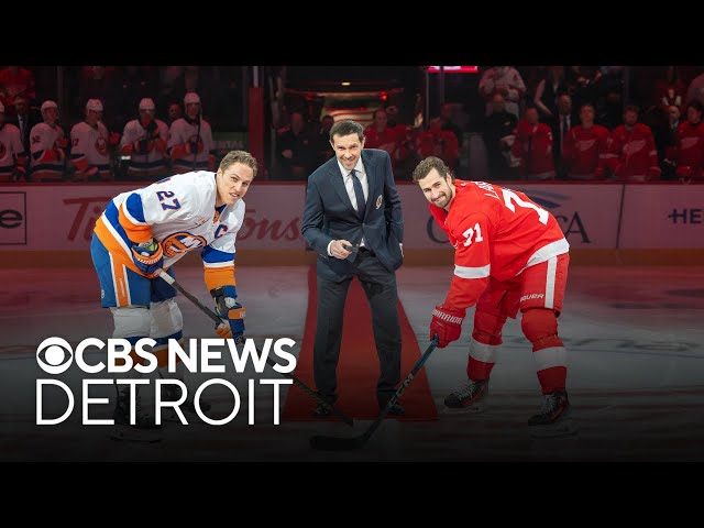 ⁣Pavel Datsyuk honored by Red Wings