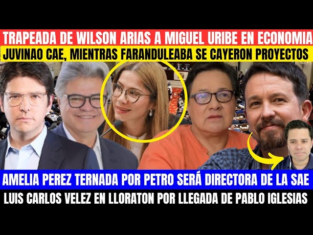 ⁣PEINADA A MIGUEL URIBE.JUVINAO DE VAGA.AMELIA PEREZ IRÁ A LA SAE. VELEZ ARDIDO POR NUEVO PERIODISTA