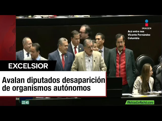 ⁣Intensa discusión entre la 4T y la oposición por la eliminación de 7 organismos autónomos