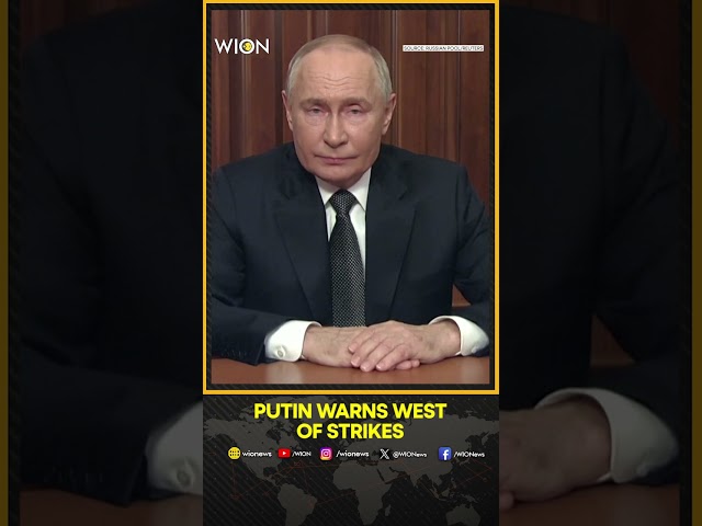 ⁣Putin Says Russia Fired Hypersonic Ballistic Missile At Ukraine In Warning To The West