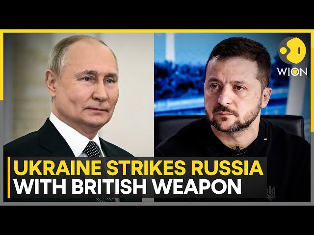 ⁣Russia-Ukraine War: Ukraine Fires British Long-Range Missiles | Latest News | WION