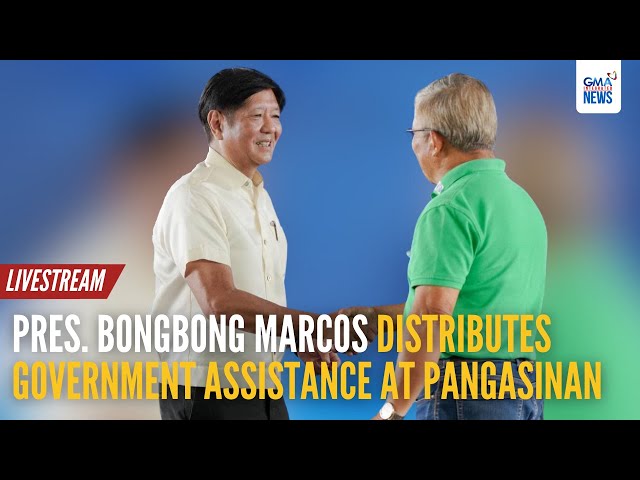 ⁣LIVE: Pres. Bongbong Marcos distributes aid to... (Nov. 22, 2024) | GMA Integrated News - Replay