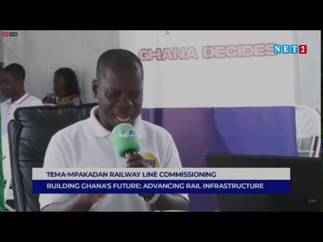 ⁣THE DIALOGUE // COMMISSIONING OF TEMA MPAKADAN RAILWAY LINE  PROJECT   (NOVEMBER 22, 2024  )