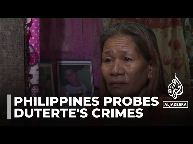 ⁣Philippines drug war: Duterte investigated for crimes against humanity