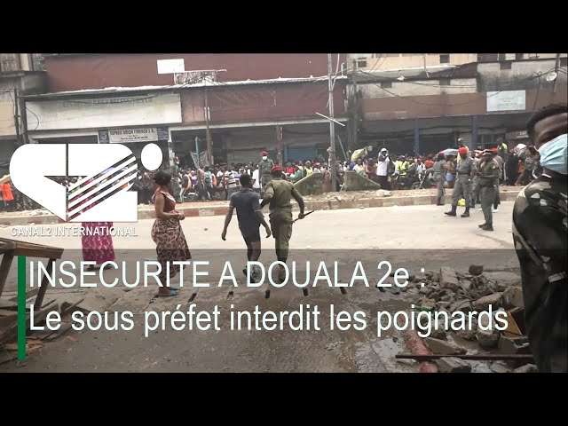 ⁣INSECURITE A DOUALA 2e : Le sous préfet interdit les poignards