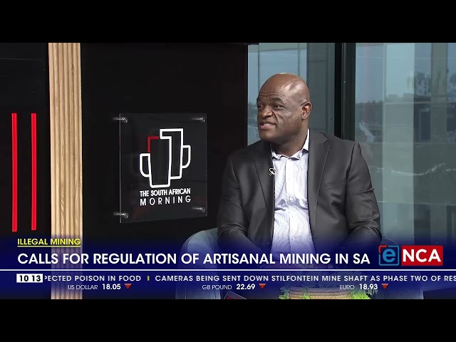 ⁣Illegal mining | Calls for regulation of artisanal mining in SA