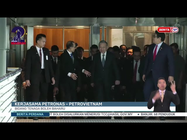 ⁣22 NOV 2024 -BERITA PERDANA- KERJASAMA PETRONAS-PETROVIETNAM BIDANG TENGA BOLEH BAHARU