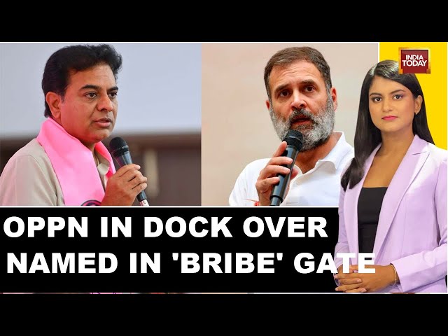 ⁣Gautam Adani News LIVE: Oppn In Dock Over Named In 'Bribe' Gate | 6 PM Prime With Akhita N