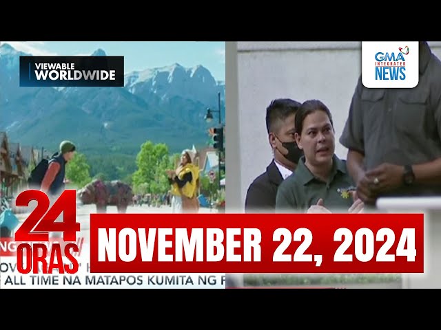 ⁣24 Oras Express: November 22, 2024 [HD]