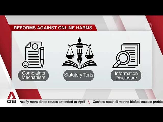 ⁣Singapore proposing measures to better protect people against online harms