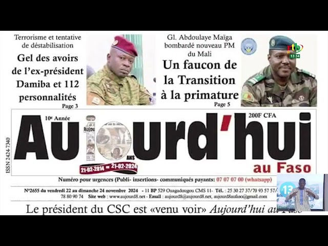 ⁣Revue de presse: la nomination d’un nouveau Premier ministre au Mali à la Une