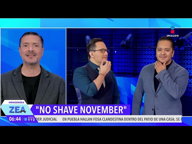 ⁣No Shave November: Reto para visibilizar la prevención contra el cáncer de próstata | Francisco Zea