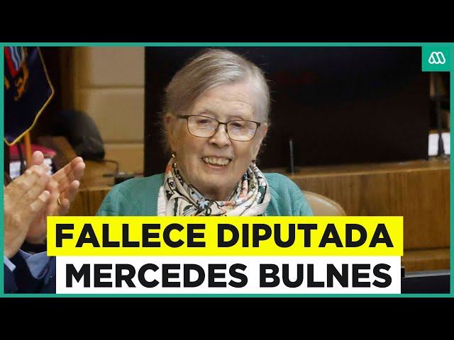 ⁣Muere a los 74 años la diputada Mercedes Bulnes