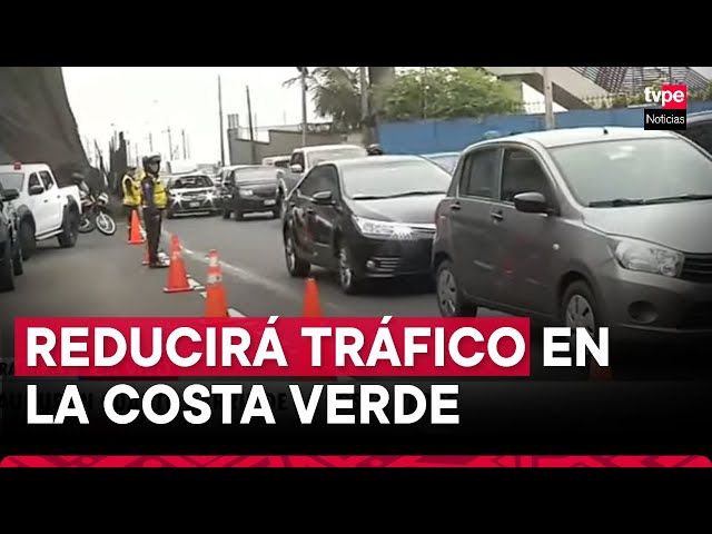 ⁣Ampliación de la Costa Verde: inauguran cuarto carril para reducir tráfico en Miraflores