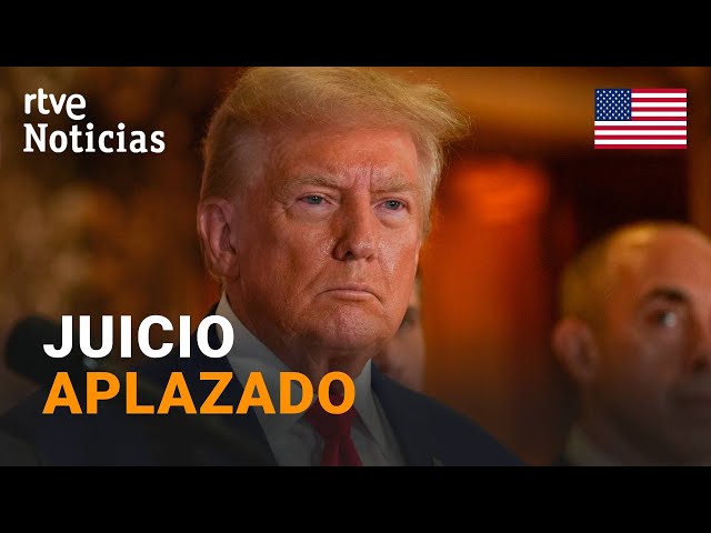 ⁣EE.UU.: El JUEZ pospone sin fecha la SENTENCIA contra TRUMP por los pagos a STORMY DANIELS | RTVE