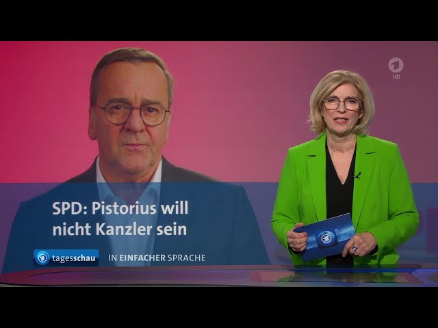 ⁣tagesschau in Einfacher Sprache 19:00 Uhr, 22.11.2024