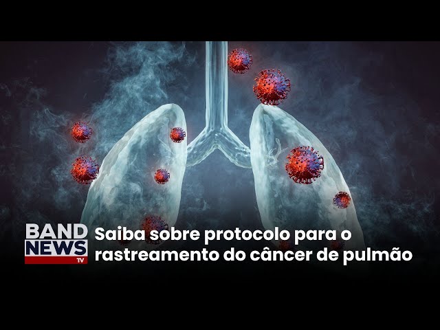 ⁣Pesquisa propõe rastreamento de câncer de pulmão | BandNewsTV