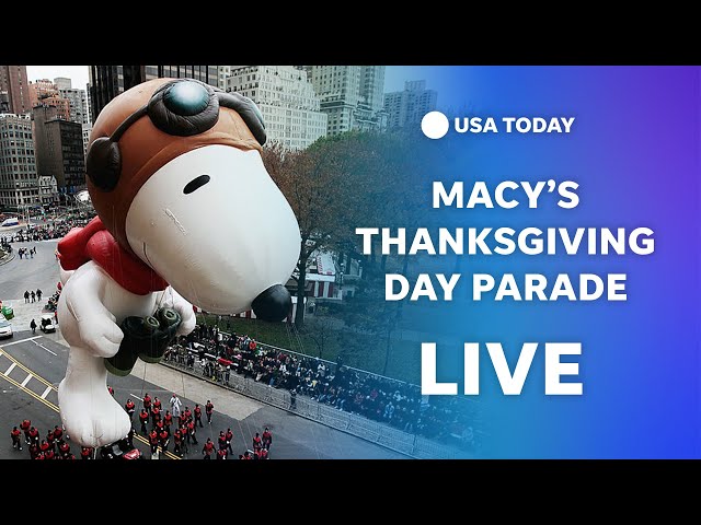 ⁣Watch live: Macy's Thanksgiving Day parade