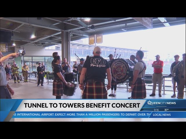 ⁣Tunnel to Towers benefit concert this weekend