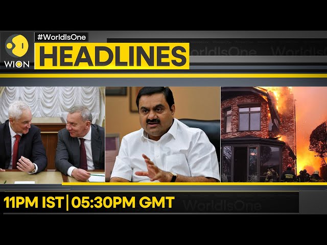 ⁣Gautam Adani Arrest Warrant Unsealed | NATO Talks On Russia Missile Strike | WION Headlines