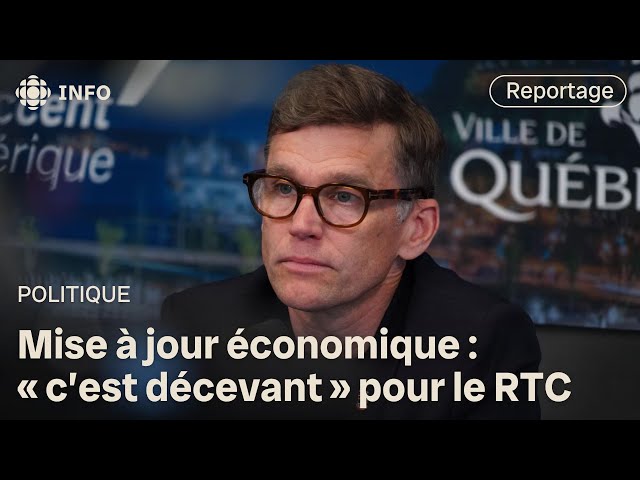 ⁣Mise à jour économique : Marchand en aurait voulu plus pour le RTC