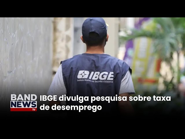 ⁣IBGE: desemprego cai em 7 estados e fica estável em 20 | BandNewsTV