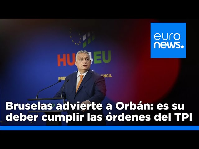 ⁣Bruselas advierte a Orbán sobre la visita de Netanyahu: es su deber cumplir las órdenes del TPI