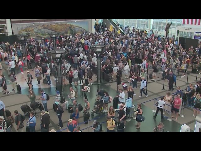 ⁣Denver airport expecting increased Thanksgiving travel