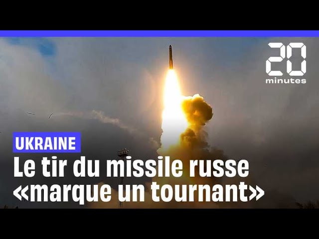 ⁣Guerre en Ukraine : le nouveau missile russe «marque un tournant dans la guerre»