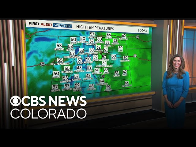 ⁣Colorado weather: Temperatures above normal Friday before snow returns