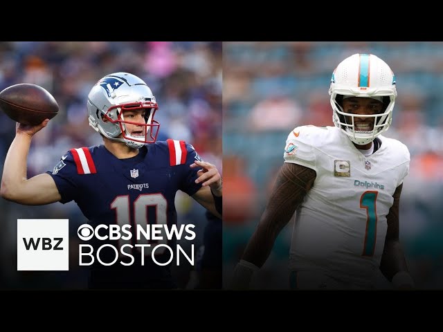 ⁣Patriots-Dolphins: Can Drake Maye help solve New England's woes in Miami?