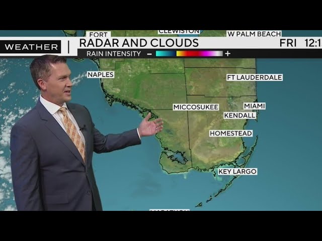 ⁣South Florida 12 p.m. Weather Forecast 11/22/2024