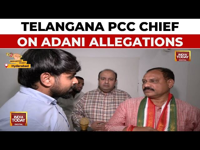 ⁣Telangana PCC Chief Bomma Mahesh Kumar Goud Defends MOUs Amid Adani Allegations | India Today