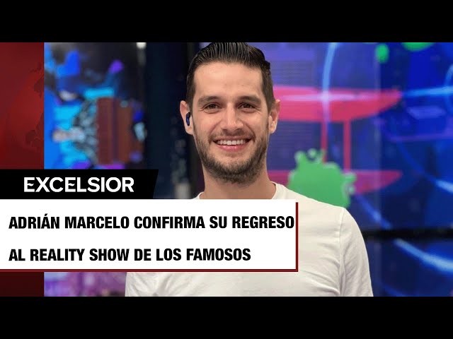 ⁣¿Adrián Marcelo regresará al reality show de los famosos? Esto reveló