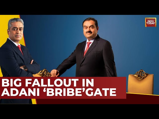 ⁣NewsToday With Rajdeep Sardesai: Gautam Adani Faces US Court Trial Over Bribery Allegations