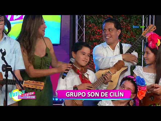 ⁣El grupo son de cilín nos acompañaron en el programa de Vuelve a la Vida.