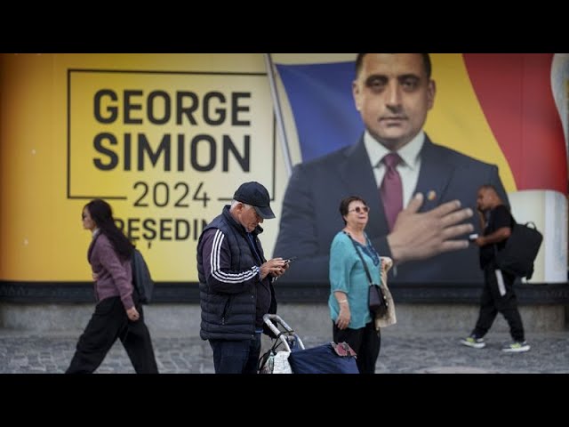 ⁣Présidentielle en Roumanie : l'extrême droite en embuscade