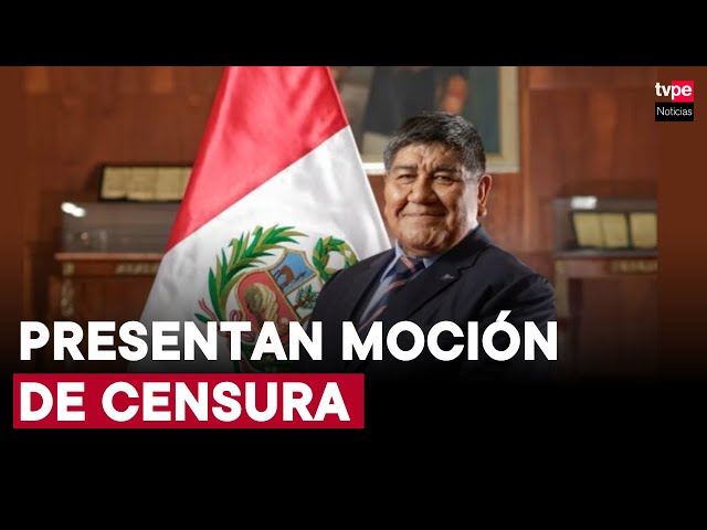 ⁣Rómulo Mucho: presentan moción de censura contra titular del Minem