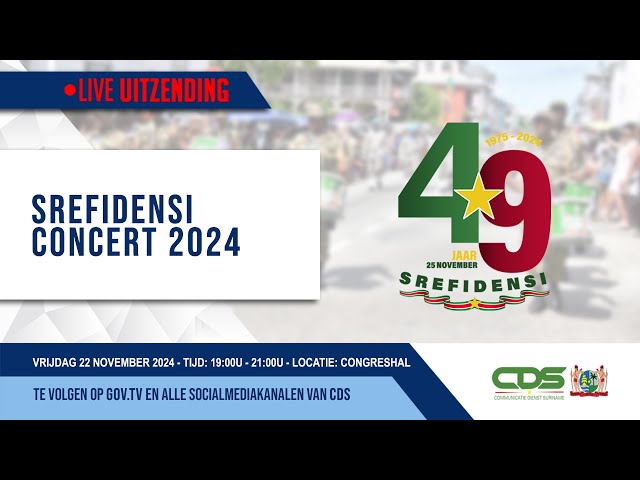 ⁣SREFIDENSI CONCERT 22-11-2024